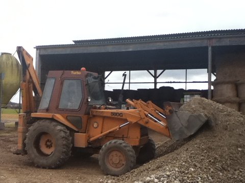 tractopelle CASE 580 G