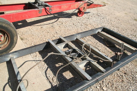 vue du support supérieur du vérin