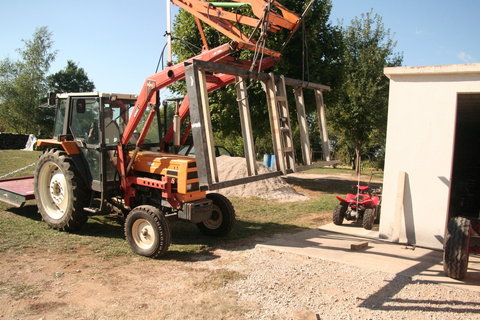 remise en place du plateau mobile après soudure