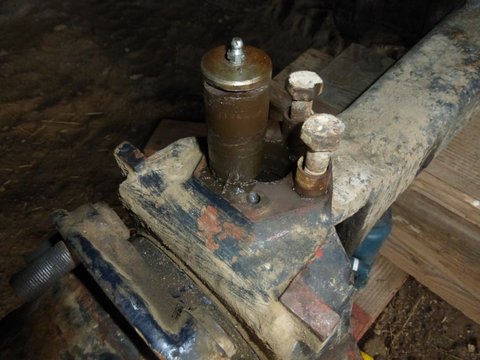 Sortir l'axe du haut