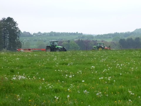 Deutz 6.38 et Kuhn FC 313 TG