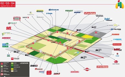 Plan du salon