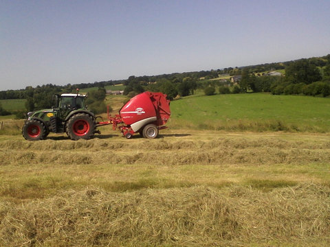 Fendt 720 et Lely Welger